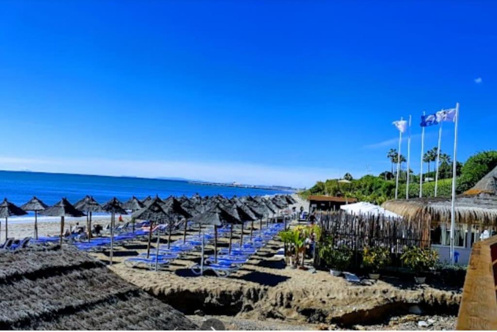 Algaida Beachfront - Seaview Studio Costa Del Sol Lejlighed Sitio de Calahonda Eksteriør billede